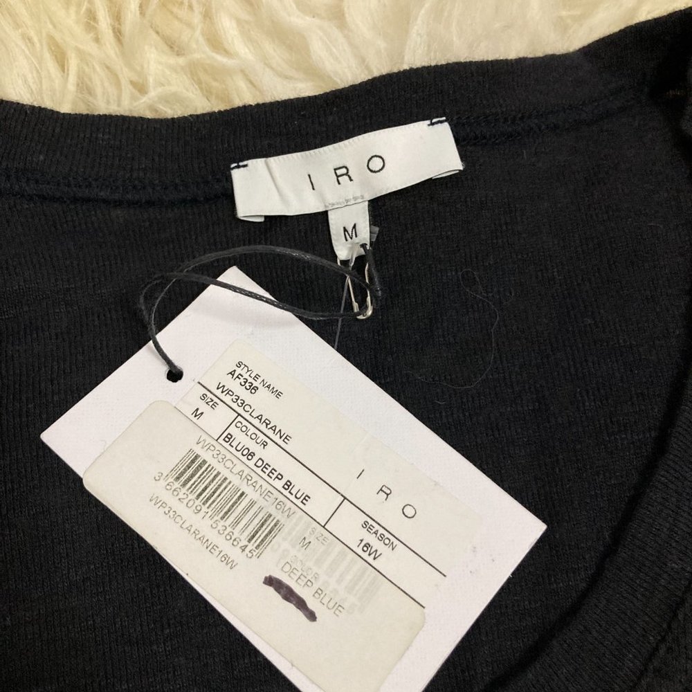 IRO Clarane Gathered Jersey Dress - Picture 10 of 15